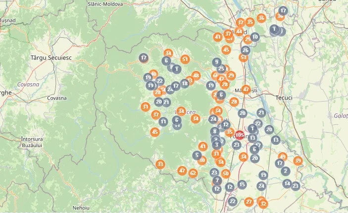 Registre istorice de stare civilă – județul Vrancea